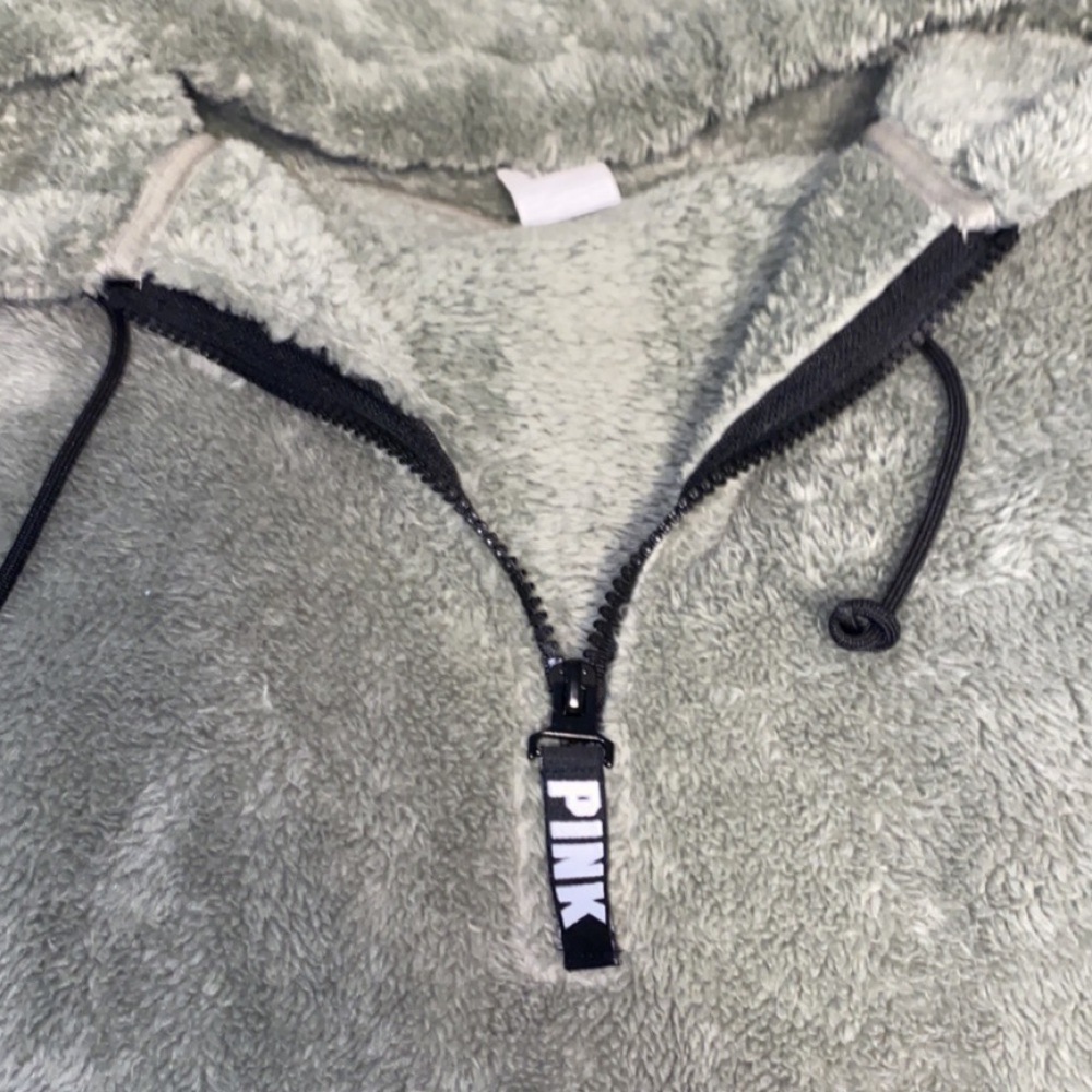 A PINK hoodie (sage color)